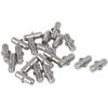uxcell 5mm Metal Furniture Cupboard Shelf Pins Pegs Supports Holder 20Pcs view 1
