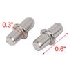 uxcell 5mm Metal Furniture Cupboard Shelf Pins Pegs Supports Holder 20Pcs view 2