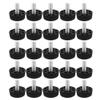uxcell Furniture 8 Holes Adjustable Leveling Feet M8 x 17mm Thread 25pcs view 1