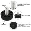 uxcell Furniture 8 Holes Adjustable Leveling Feet M8 x 17mm Thread 25pcs view 4