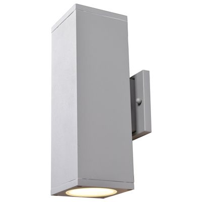 Access 20033LEDMG-SAT/FST Contemporary Modern LED Wall Fixture from Bayside Collection in Pewter, Nickel, Silver Finish,