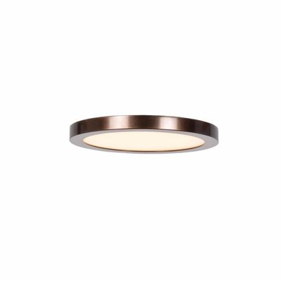 Access 20810LEDD-BRZ/ACR Transitional LED Flush Mount from Disc Collection in Bronze/Dark Finish,