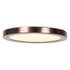 Access 20810LEDD-BRZ/ACR Transitional LED Flush Mount from Disc Collection in Bronze/Dark Finish, view 2