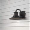 Feiss OL8600TRD-L1 Redding Station Small LED One-Light Outdoor Wall Lantern Oustide Fixture, Tarnished Silver view 2