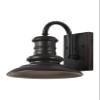 Feiss OL8600TRD-L1 Redding Station Small LED One-Light Outdoor Wall Lantern Oustide Fixture, Tarnished Silver view 3