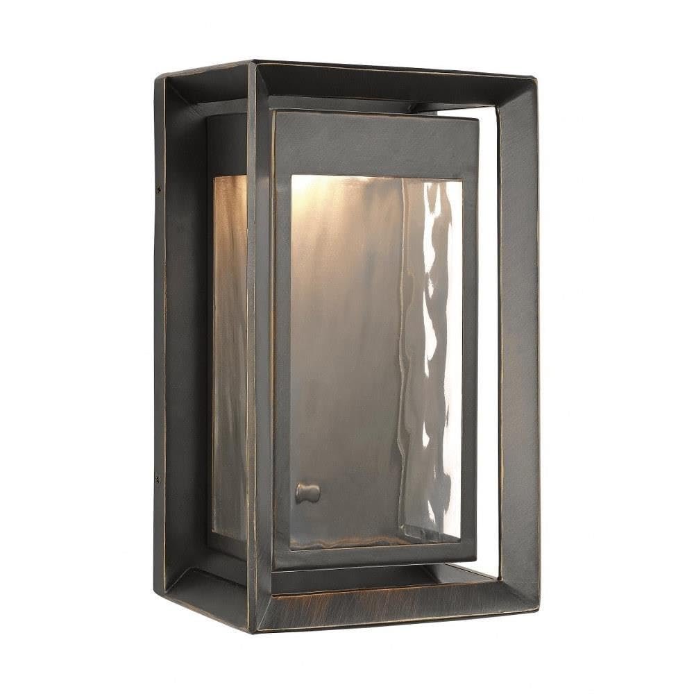 Feiss Generation Lighting-Sean Lavin-1 Light Outdoor Led Wall Lantern in Modern Style-6 Inch Wide by 10 Inch Tall