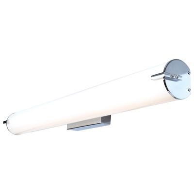 Access Lighting - HI Access 62501LEDD-CH/ACR Contemporary Modern LED Vanity from Tube Collection in Chrome Finish, 36.25 inches, 37"