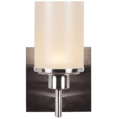 Access Lighting - HI Access 62509LEDD-BS/CSL Contemporary Modern LED Vanity from Perch Collection in Pewter, Nickel, Silver Finish, 1 Light, Brushed Steel