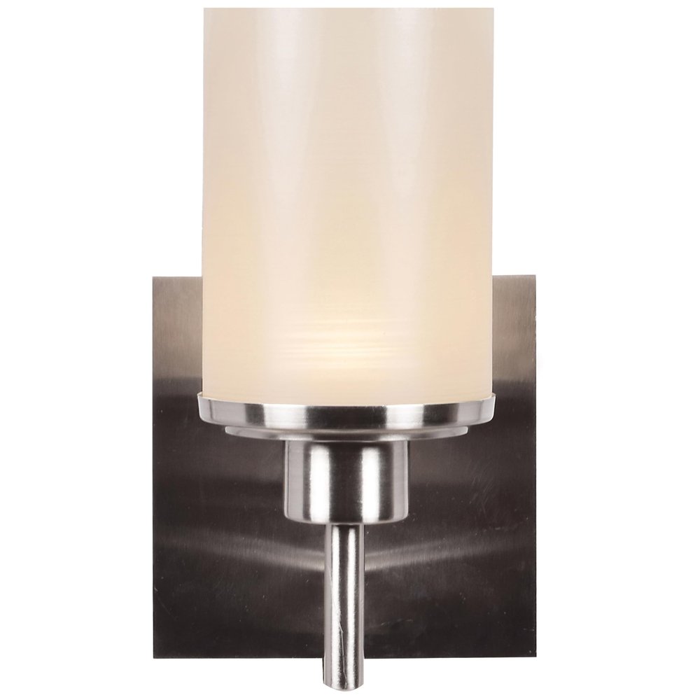 Access Lighting - HI Access 62509LEDD-BS/CSL Contemporary Modern LED Vanity from Perch Collection in Pewter, Nickel, Silver Finish, 1 Light, Brushed Steel