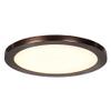 Access 20812LEDD-BRZ/ACR Contemporary Modern LED Flush Mount from Disc Collection in Bronze/Dark Finish, view 3