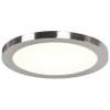 Access Lighting 20810LEDD-BS/ACR Disc Flush Mount, 5.5", Brushed Steel Finish view 1