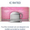 6" inch Shallow Remodel LED Can Air Tight IC Housing LED Recessed Lighting- UL Listed and Title 24 Certified, TP24 (1 Pack) view 2
