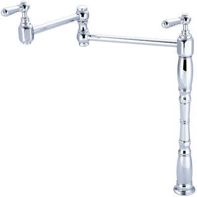 Pioneer 2AM700 Deck Mount Pot-Filler, PVD Polished Chrome Finish