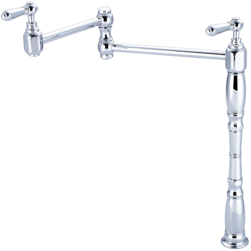 Pioneer 2AM700 Deck Mount Pot-Filler, PVD Polished Chrome Finish