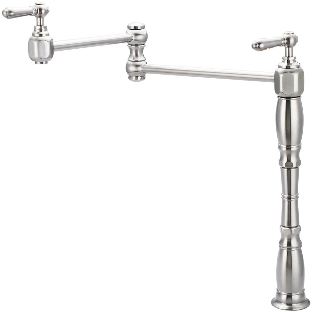 2AM700 Americana Deck Mounted Pot Filler - Brushed Nickel