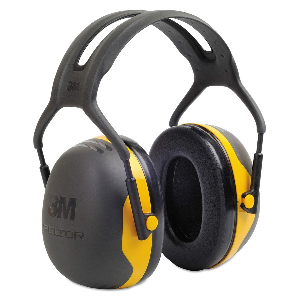 3M X2A Peltor Black And Yellow Model X2A/37271(AAD) Over-The-Head Hearing Conservation Earmuffs, English, 9.6642 fl. oz., Plastic, 5.7" x 4.5" x 8.2"