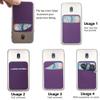 Fulgamo Phone Wallet Stick on,Card Holder for Phone Case,Phone Card Holder view 4