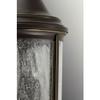 Progress Lighting Ashmore Collection 3-Light Water Seeded Glass New Traditional Outdoor Post Lantern Light Antique Bronze view 2