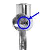 Drive Shaft for VKP250 Johnny Apple Sauce Maker Food Strainer - Model 250 Food Strainer view 2