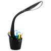 OttLite Organizer LED Desk Lamp with Storage Compartment, Black view 1