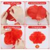 10 Pcs Chinese New Year Lanterns Red Lanterns Set of 10 for Chinese Spring Festival Wedding Festival Restauran Party Decoration (30 Cm/11.8", 10 Pcs) view 3