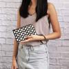 Taianda Women Phone Wristlet Wallet Pouch, Dual Slots (Hippo Pattern Black) view 2
