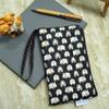 Taianda Women Phone Wristlet Wallet Pouch, Dual Slots (Hippo Pattern Black) view 4