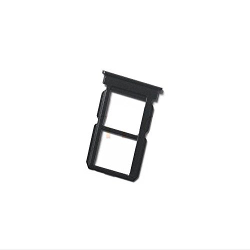 SIM Card Slot SD Card Tray Holder Adapter Single Sim For One Plus 1+ 5 5T - Black