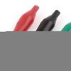Aexit 45Pcs Red Electrical Testing Black Green Alligator Test Clip for Electrical Voltage Testers Jumpers Wire view 2