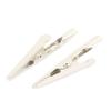 Aexit Metal Electric Electrical Testing Test Crocodile Alligator Clips Clamps Voltage Testers 40 Pcs view 2