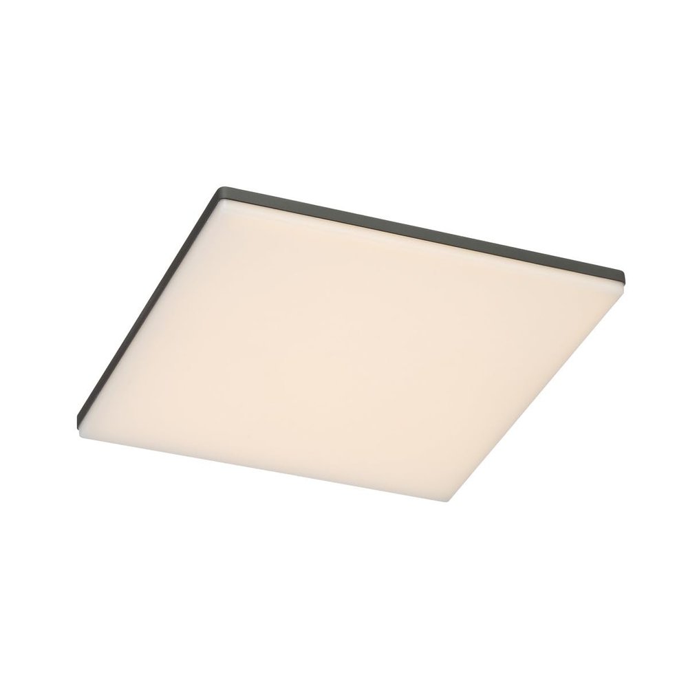 Eurofase Architectural Outdoor Outdoor Wall Light 11.8" Modern Graphite Exterior Wall Light for Porch & Patio, 800 Lumens, 3000K Warm White, Wet Rated