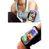 Armband Sports Gym Workout Cover Case Running Arm Strap Band Neoprene Black for AT&T Samsung Galaxy S6 (SM-G920A) - AT&T Samsung Galaxy S6 Edge (SM-G925A) - AT&T Samsung Infuse 4G i997 view 3