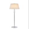 Aspen Creative 45004, 1-Light Crystal Accented Floor Lamp, Transitional Design in Chrome, 60" High view 2