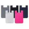 Cellessentials - USA Merchant Redesigned Card Holder - Silicone Stick on Cell Phone Wallet with Pocket for Credit Card ID Business Card - iPhone Android & Smartphones (White, Grey, Pink, Black, Navy) view 1