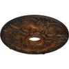 Ekena Millwork CM18NORUS Norwich Ceiling Medallion, Rust view 2