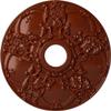 Ekena Millwork CM18NOFIF Norwich Ceiling Medallion, FireBrick view 1