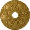 Ekena Millwork CM18NOPGS Norwich Ceiling Medallion, Pharaohs Gold view 1