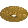 Ekena Millwork CM18NOPGS Norwich Ceiling Medallion, Pharaohs Gold view 2