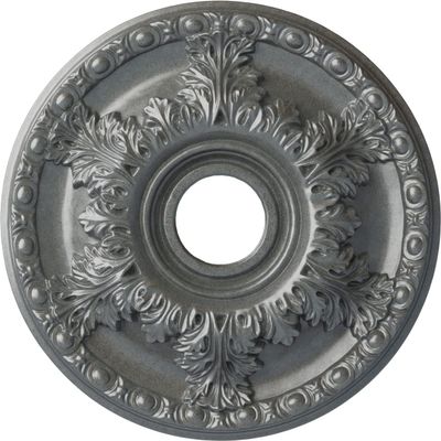 Ekena Millwork CM18GAPLS Granada Ceiling Medallion, Platinum