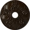 Ekena Millwork CM18NOBZS Norwich Ceiling Medallion, 18" OD x 3 1/2 ID x 1 3/8 P, Bronze view 1