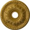 Ekena Millwork CM18GAPGS Granada Ceiling Medallion, Pharaohs Gold view 1