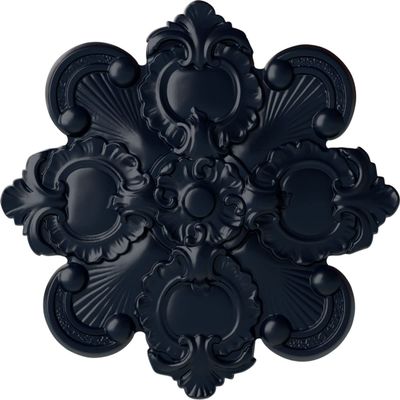 Ekena Millwork CM18KAMDF Katheryn Ceiling Medallion, 18 1/8 OD x 1 1/4 P, Midnight Dream