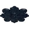 Ekena Millwork CM18KAMDF Katheryn Ceiling Medallion, 18 1/8 OD x 1 1/4 P, Midnight Dream view 2