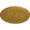 Ekena Millwork CM18RA2PGS Raymond Ceiling Medallion, Pharaohs Gold view 2