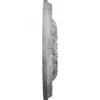 Ekena Millwork CM18GAUWC Granada Ceiling Medallion fits Canopies up to 6 5/8, Ultra Pure White Crackle view 3