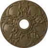 Ekena Millwork CM18NOMMF Norwich Ceiling Medallion, Mississippi Mud view 1