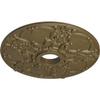 Ekena Millwork CM18NOMMF Norwich Ceiling Medallion, Mississippi Mud view 2