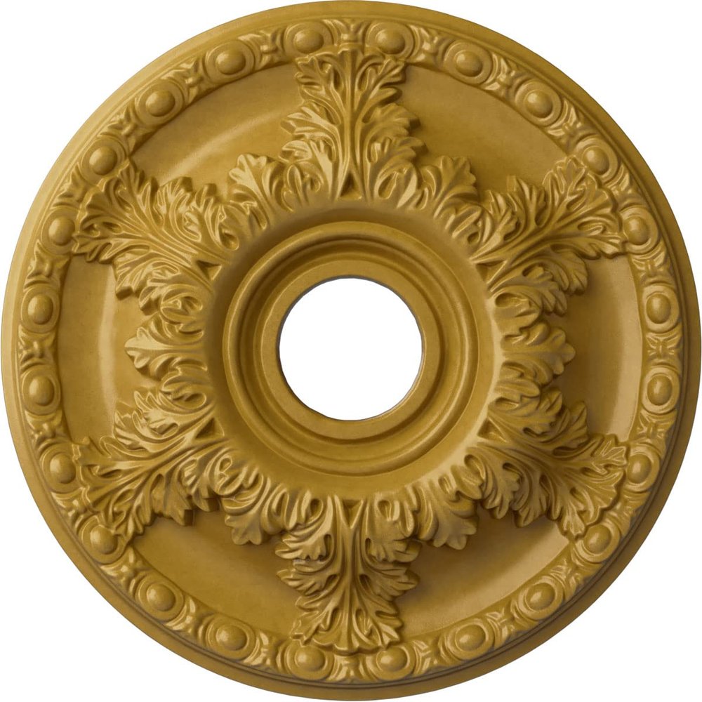 Ekena Millwork CM18GAIGS Granada Ceiling Medallion, Iridescent Gold