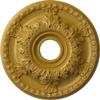 Ekena Millwork CM18GAIGS Granada Ceiling Medallion, Iridescent Gold view 1