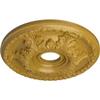 Ekena Millwork CM18GAIGS Granada Ceiling Medallion, Iridescent Gold view 2